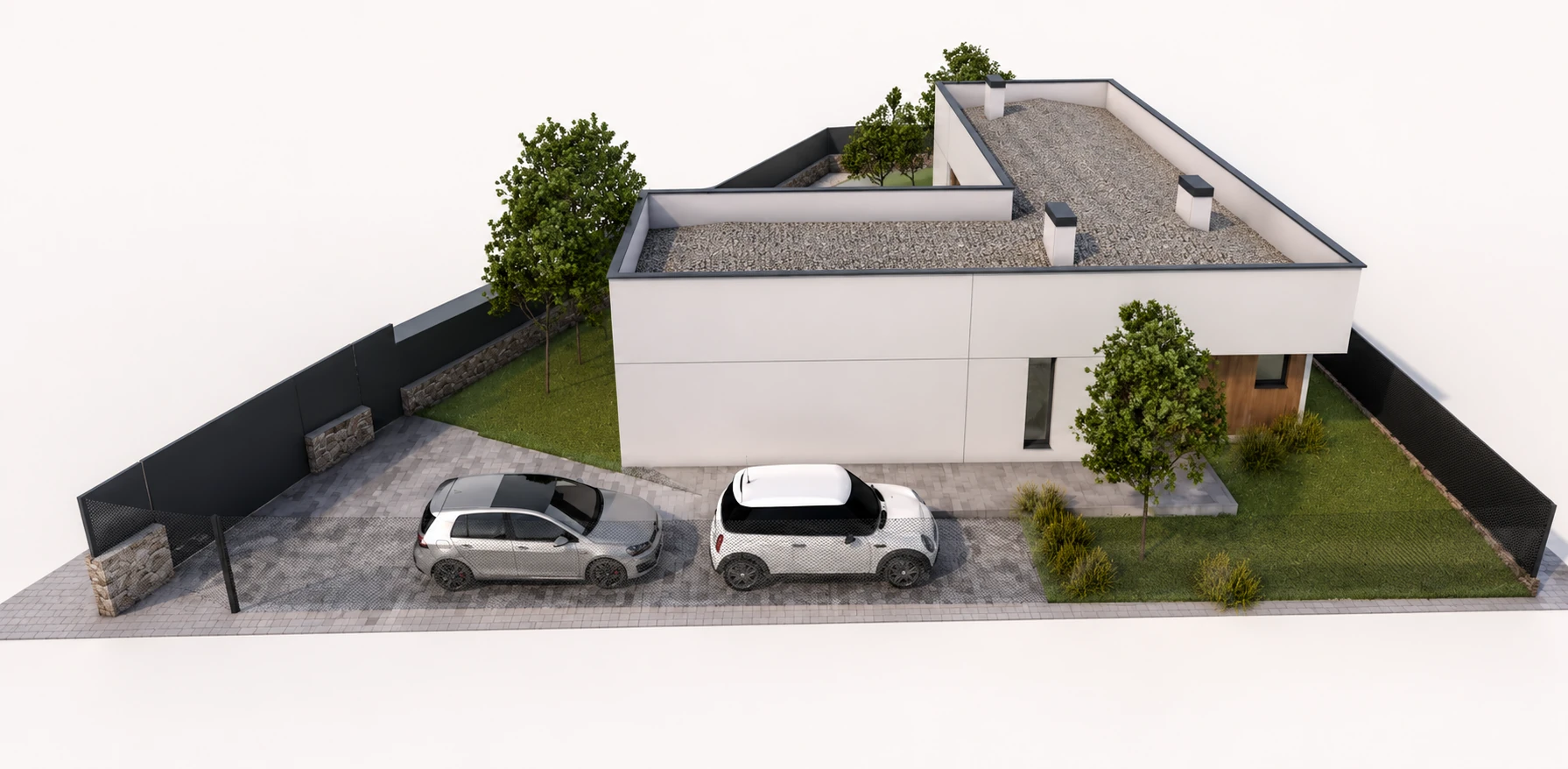Vivienda unifamiliar en planta baja — diseño de José Manuel Ruiz, vista 2
